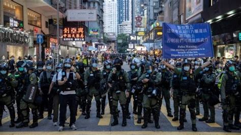 香港闹事|香港《国安法》实施后，示威者的抗议与挣扎